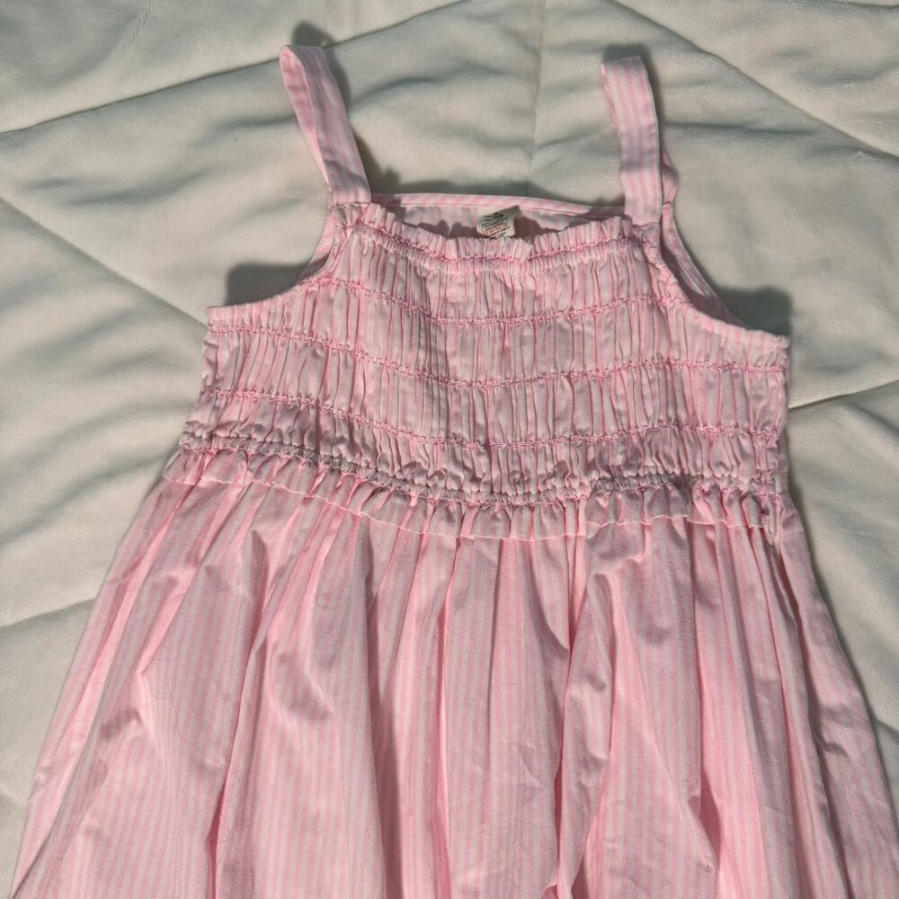 Crewcut Girl's smocked-top nightgown